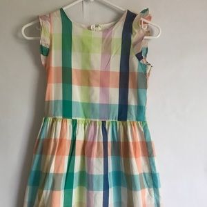 Gap Kids Multi-colored Plaid Dress